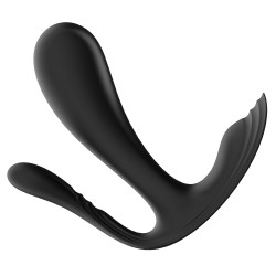 Satisfyer Stimulateur connecté Top Secret+ Satisfyer 9 x 3cm Noir